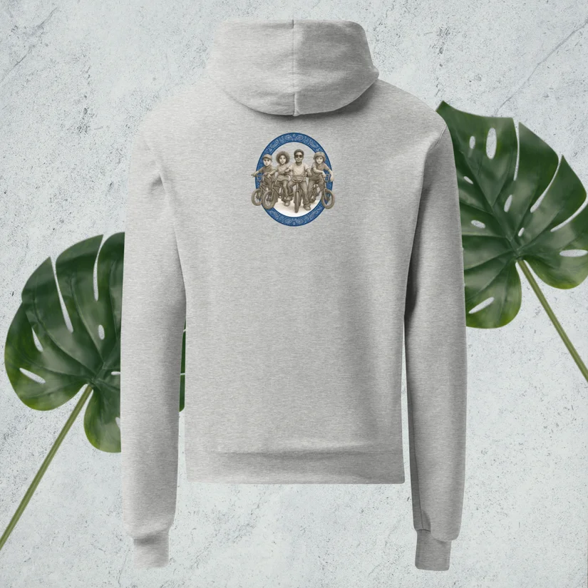 Malik Blu Champion Hoodie